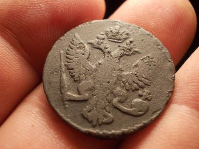 Лот: 12532390. Фото: 1. R! Денга 1752 года. Самая редкая... Россия до 1917 года