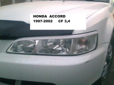 Лот: 1211440. Фото: 1. Реснички на фары Honda Accord... Детали тюнинга