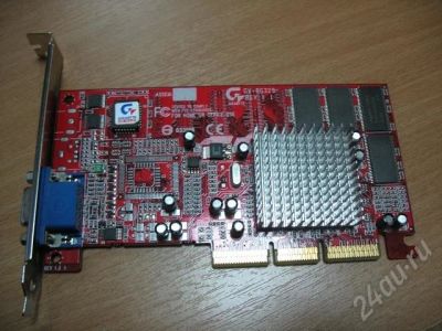 Лот: 186010. Фото: 1. AGP ATI Rage 64 mb. Видеокарты