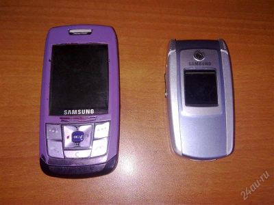 Лот: 746393. Фото: 1. samsung e250 + samsung m300. Кнопочные мобильные телефоны