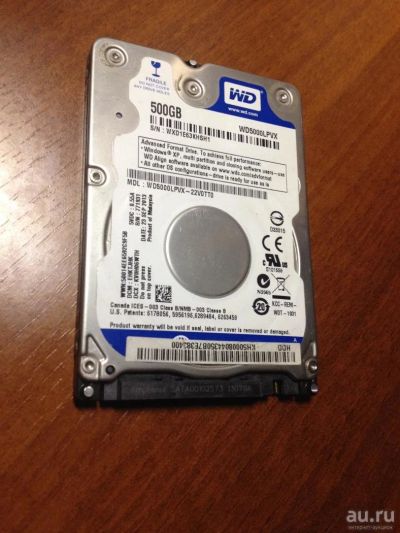 Лот: 8292157. Фото: 1. жесткий диск для ноутбука. Жёсткие диски (HDD)