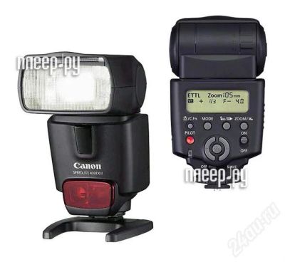 Лот: 336489. Фото: 1. фотовспышка canon speedlite 430ex... Вспышки, осветители, рассеиватели