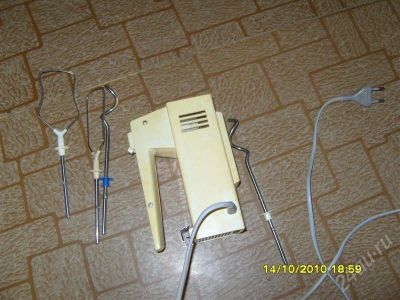 Лот: 592201. Фото: 1. советский миксер. Кухонная