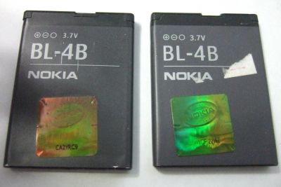 Лот: 6185395. Фото: 1. Аккумулятор Nokia BL-4B (б/у). Аккумуляторы