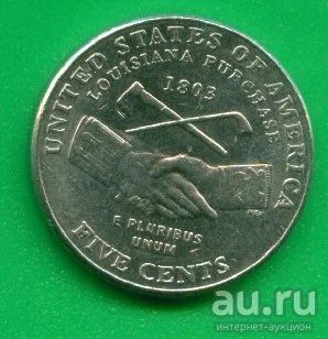 Лот: 9380735. Фото: 1. США 5 центов 2004 м/д D Денвер... Америка