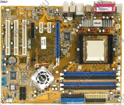 Лот: 772724. Фото: 1. Материнская плата Asus A8N5X Socket... Материнские платы