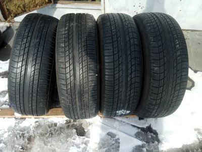 Лот: 15643158. Фото: 1. #417 215/65 R15 Yokohama Aspec... Шины