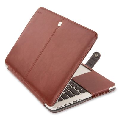 Лот: 20017053. Фото: 1. Защитный кожаный чехол для MacBook... Чехлы, бамперы