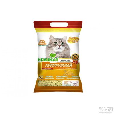 Лот: 13981315. Фото: 1. Наполнитель Homecat (Хоум Кэт... Миски, лотки, наполнители