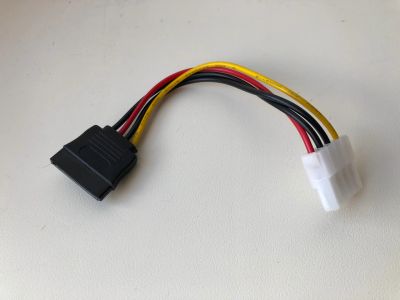 Лот: 20405900. Фото: 1. Переходник питания Molex (папа... Шлейфы, кабели, переходники