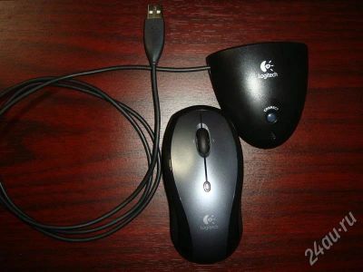 Лот: 266005. Фото: 1. Безпроводная мышь Logitech LX6. Клавиатуры и мыши