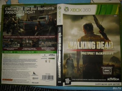 Лот: 9496689. Фото: 1. Walking Dead ( инстинкт выживания... Игры для консолей