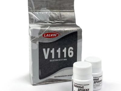 Лот: 20988536. Фото: 1. Дрожжи Lalvin V1116, банка 10гр... Ингредиенты для приготовления напитков
