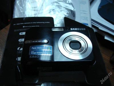 Лот: 941899. Фото: 1. фотоаппарат samsung s860. Цифровые компактные