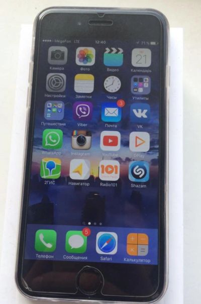 Лот: 7371248. Фото: 1. iPhone 6, 16 Gb, РСТ. Смартфоны