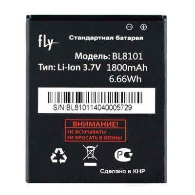 Лот: 12126147. Фото: 1. АКБ Original Fly BL8101 (тех.упаковка... Аккумуляторы