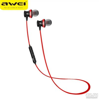Лот: 9118071. Фото: 1. Bluetooth стереогарнитура Awei... Наушники, гарнитуры
