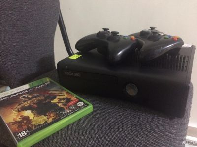 Лот: 10124245. Фото: 1. XBOX 360 (1439) + 1 джостик (3175... Игровые приставки, консоли