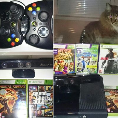 Лот: 6510542. Фото: 1. XBOX 360 + Kinect. Игровые приставки, консоли