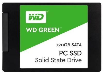 Лот: 11492386. Фото: 1. SSD Western Digital Green WDS120G1G0A... SSD-накопители