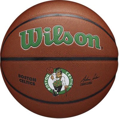 Лот: 22362199. Фото: 1. Мяч баскетбольный Wilson NBA Boston... Мячи, ракетки, шайбы, клюшки