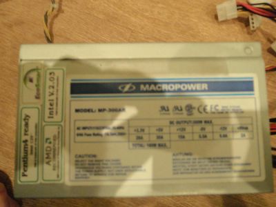 Лот: 3724837. Фото: 1. Блок питания macropower mp-300ar. Другое (комплектующие)