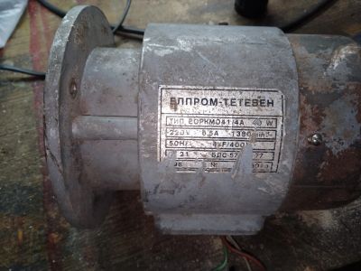 Лот: 19825415. Фото: 1. Электродвигатель 220v 40w. Электродвигатели