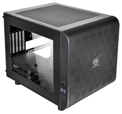 Лот: 9402441. Фото: 1. Корпус mATX Thermaltake Core V21... Корпуса, блоки питания