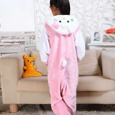 Лот: 11857875. Фото: 1. Детский кигуруми "Hello Kitty... Детские карнавальные, праздничные костюмы