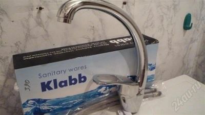 Лот: 419855. Фото: 1. смеситель шаровый для мойки Klabb. Смесители