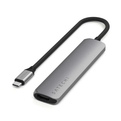 Лот: 24980299. Фото: 1. USB-хаб Satechi 6-в-1 USB-C Slim... USB хабы