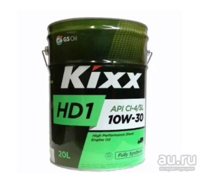 Лот: 18256615. Фото: 1. Масло моторное Kixx HD1 CI-4 10W-30... Масла, жидкости