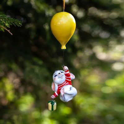 Лот: 25735306. Фото: 1. Елочная игрушка Ярославская Керамическая... Гирлянды, шарики, новогодние аксессуары
