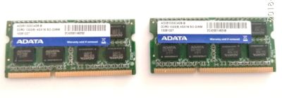Лот: 12446428. Фото: 1. SO-DIMM AData [AD3S1333C4G9-B... Оперативная память