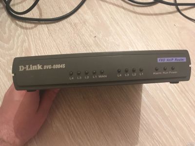 Лот: 13741721. Фото: 1. Голосовой шлюз D-Link DVG-6004S... Маршрутизаторы (роутеры)