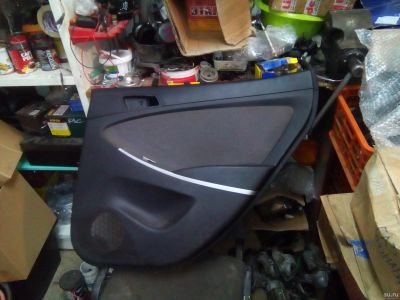 Лот: 12964854. Фото: 1. Обивка обшивка двери Hyundai Solaris... Салон