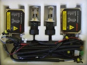 Лот: 4002432. Фото: 1. Комплект би ксенон HID H4 8000K... Детали тюнинга