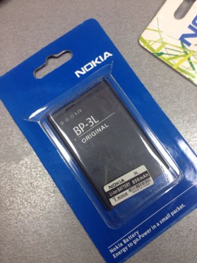 Лот: 6600937. Фото: 1. Аккумулятор Nokia BP-3L. Аккумуляторы