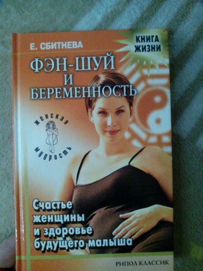 Лот: 13037398. Фото: 1. книга фен шуй и беременность. Книги