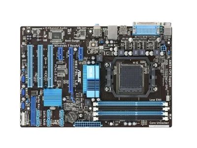 Лот: 12206279. Фото: 1. Материнская плата ASUS M5A78L... Материнские платы