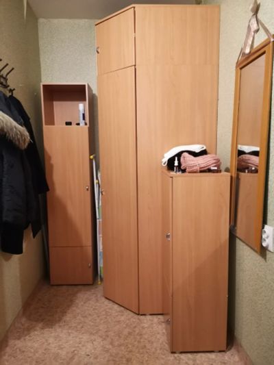 Лот: 15558995. Фото: 1. шкаф угловой. Шкафы, шкафы-купе