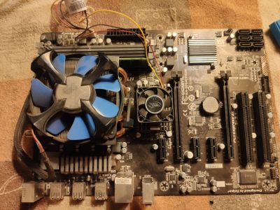 Лот: 15192210. Фото: 1. Процессор + Мать Gigabyte FX-6300... Материнские платы