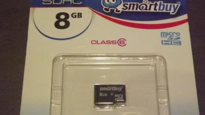 Лот: 3087261. Фото: 1. Карта памяти Smartbuy MiсroSDHC... Карты памяти