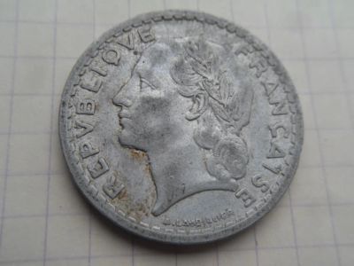 Лот: 19583539. Фото: 1. Франция 5 франков 1945. Европа