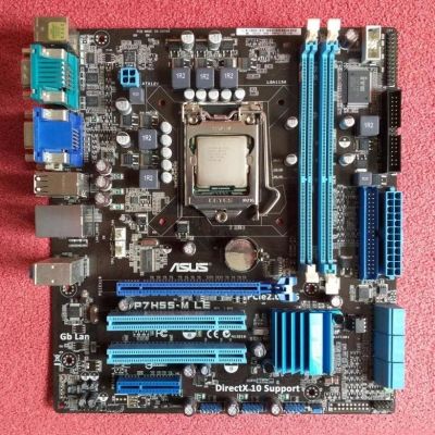 Лот: 15436755. Фото: 1. ASUS P7H55M-LE + Core i3-550... Материнские платы