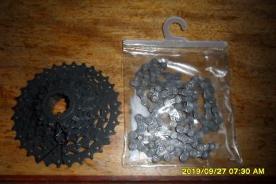 Лот: 17830450. Фото: 1. Кассета Sram + цепь KMC 8 Speed... Аксессуары