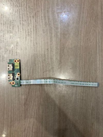 Лот: 18860504. Фото: 1. Плата с разъемами USB на шлейфе... Платы расширения, контроллеры, доп. порты
