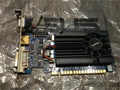 Лот: 11283741. Фото: 1. Видео карта GV-N5200C-1GI Gigabyte... Видеокарты