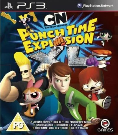 Лот: 13345907. Фото: 1. Punch Time Explosion [PS3, английская... Игры для консолей