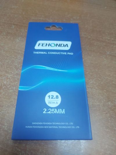 Лот: 25556613. Фото: 1. Термопрокладка Fehonda 85x45x2... Системы охлаждения